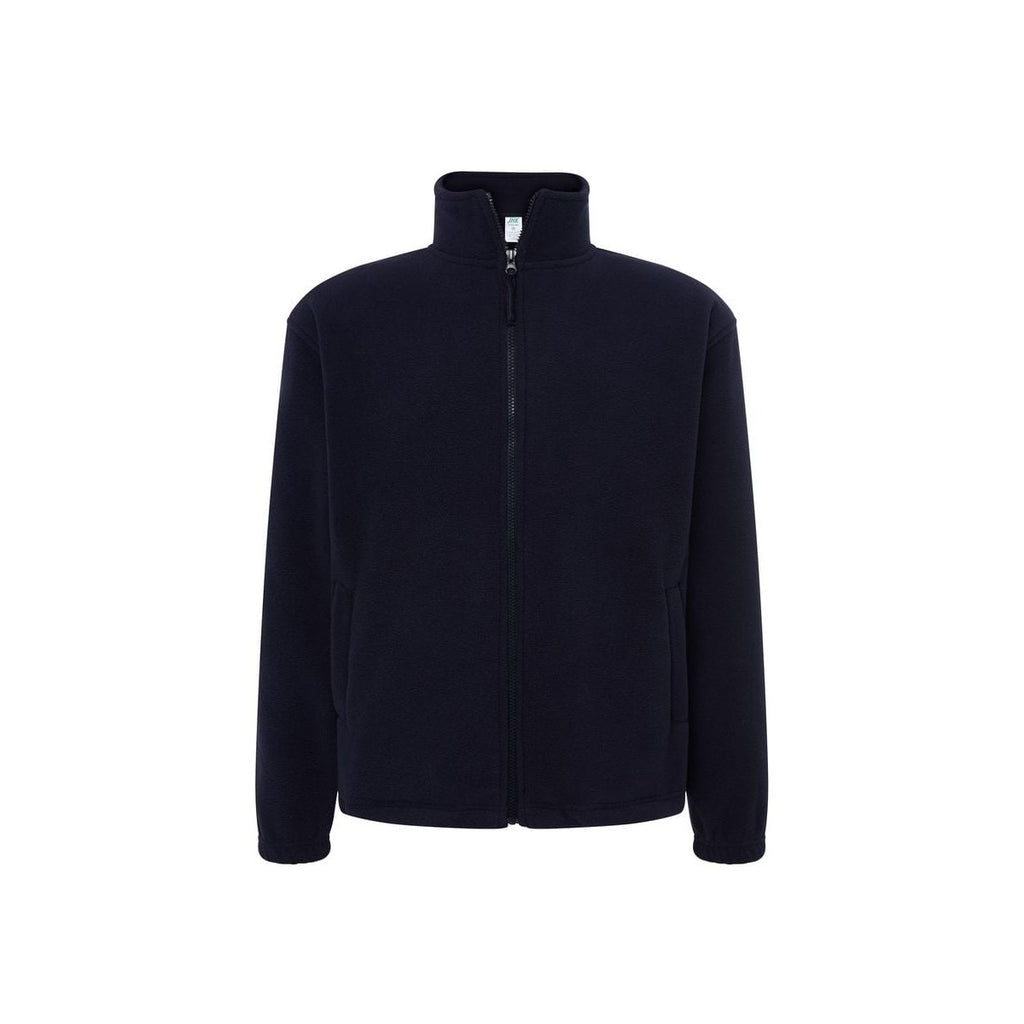 Zip-up fleece sweatshirt