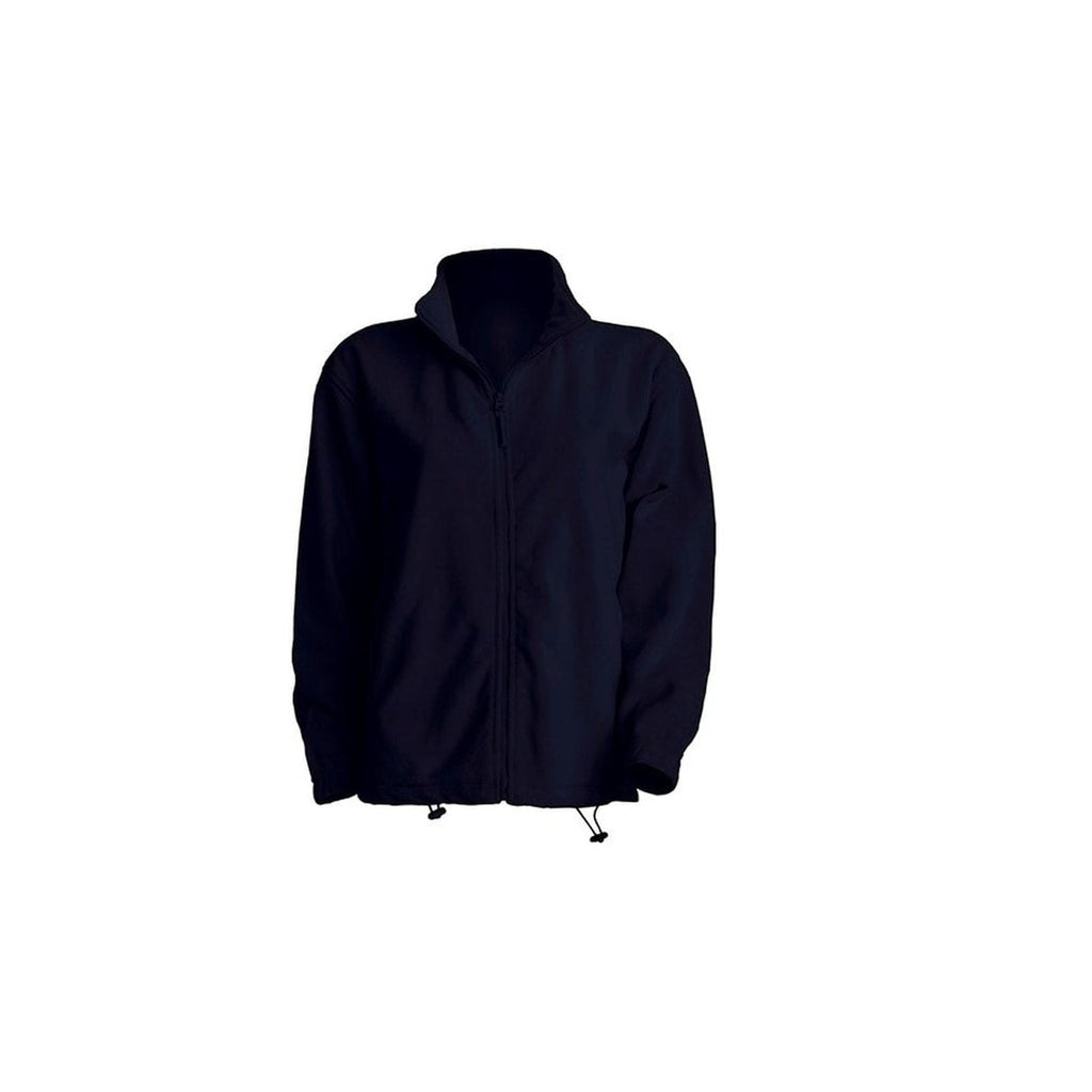Zip-up fleece sweatshirt