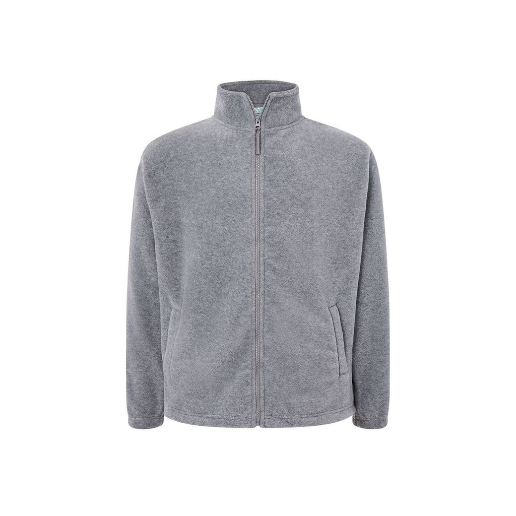 Zip-up fleece sweatshirt