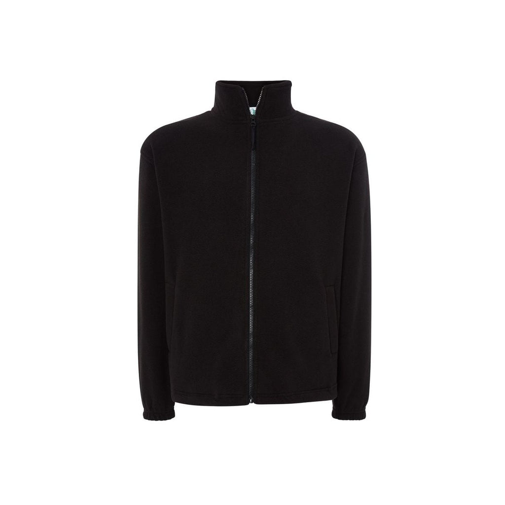 Zip-up fleece sweatshirt