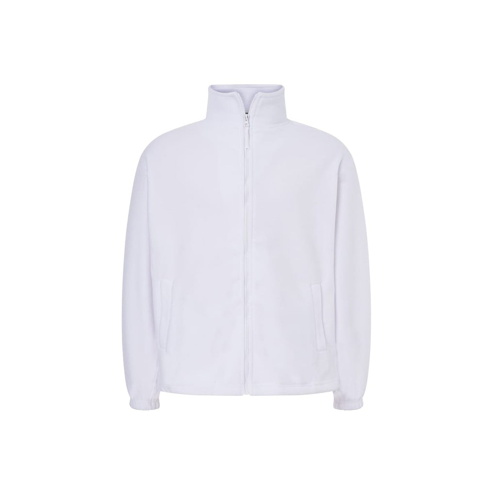 Zip-up fleece sweatshirt