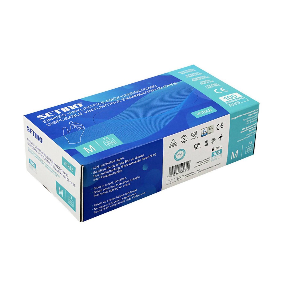 Guanti in Vitrile 100 pz